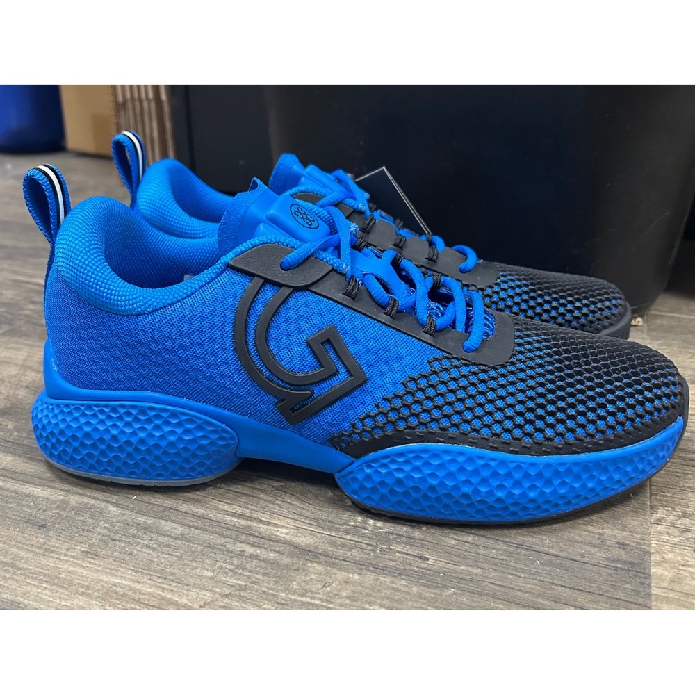 G/FORE Racer‎ Blue Black Men Size 9.5 Full Drip Court QRT1 Pickleball Tennis NEW
